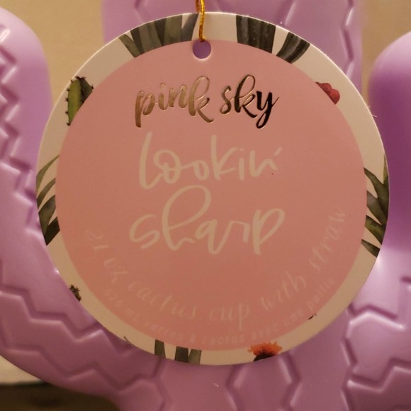 Pink sky cactus cup - Picture 2 of 3